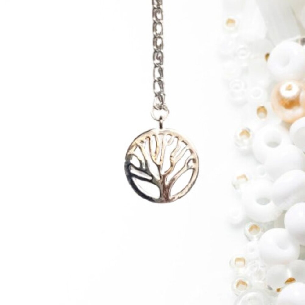 Tree of Life Silver Plated Necklace Handmade - Picture 14 of 17